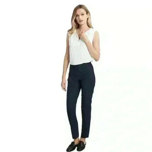 Elie Tahari “Jillian” Straight Leg Pant In Navy Yard Size 16 EUC!